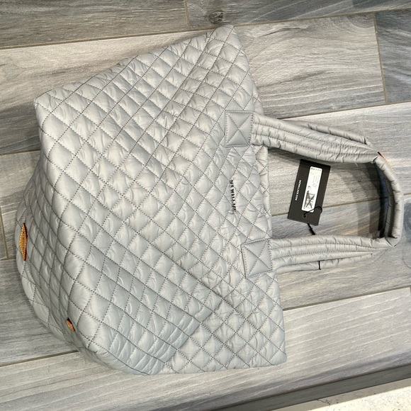 MZ Wallace Metro Tote Dove Grey New with Tags - Picture 5 of 13